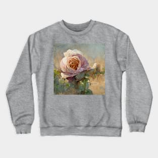 pink rose, beautiful gift for her and him, love, joy Crewneck Sweatshirt